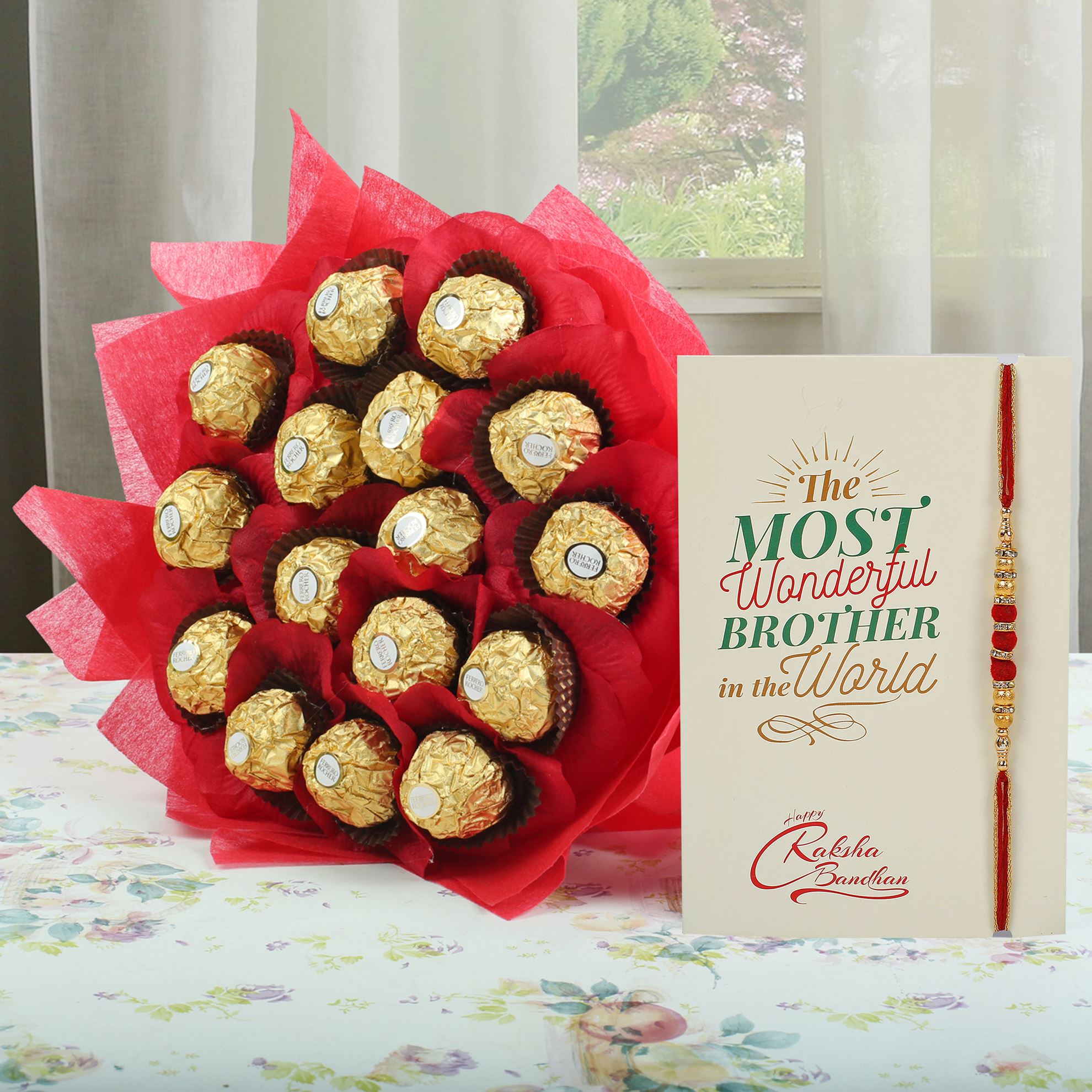 Tasty Chocoaty Rakhi Combo